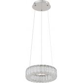 Globo Lighting Mucky lampa wisząca 1x30W chrom/kryształ 67162-30