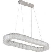 Globo Lighting Mucky lampa wisząca 1x58W chrom/kryształ 67162-58