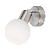 Globo Lighting Loxy kinkiet 1x5 W biały-nikiel 871601016X