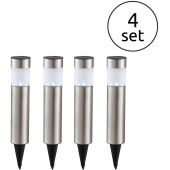 Globo Lighting Solar lampa stojąca 1x0,07 W stal 33245-4