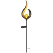 Globo Lighting Solar lampa gruntowa 1x0,06 W przezroczysta-brązowa 33465