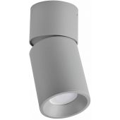 Goldlux Nixa lampa podsufitowa 1x10 W szara 314253