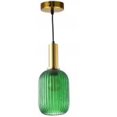 Goldlux Suffolk lampa wisząca 1x20 W zielona 317377