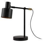 GTV Selvia II lampa biurkowa 1x25 W czarna LB-SELVII-11-DEC