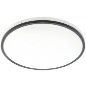 GTV Tula plafon 1x24 W biały-czarny LD-TUL24W-NW-00