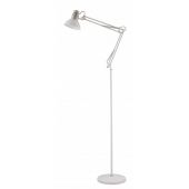 GTV Artemia lampa stojąca 1x40 W biała-srebrna LP-ART-F-E27-00-DEC