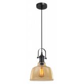 GTV Muscari IIB lampa wisząca 1x40 W biała-czarna OS-MUSC2-IIB-00-DEC