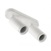 GTV Solis lampa podsufitowa 2x50 W biała OS-SOL-2GU10-00