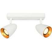 Italux Tino lampa podsufitowa 2x10 W biała SPL-36748-2-WH-GD