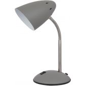 Italux Cosmic lampa biurkowa 1x60 W szara MT-HN2013-GR+S.NICK