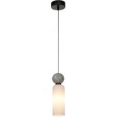 Italux Santos lampa wisząca 1x40 W czarna PND-95331-1-BK
