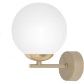 Kaja Savia kinkiet 1x10 W biały-złoty-beżowy K-5795