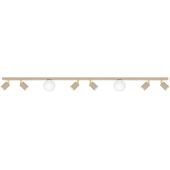 Kaja Aspa lampa podsufitowa 8x10 W biała-złota-beżowa K-5834