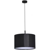 Kaja Simone Black lampa wisząca 1x60W czarna K-4320