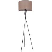 Kaja Sevana lampa stojąca 1x40W czarny/beżowy K-4379