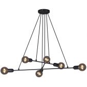 Kaja Sitya Black lampa wisząca 6x60W czarna K-4381