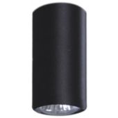 Kaja Mile Black lampa podsufitowa 1x10W LED czarna K-4404