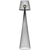 Kaja Soul Black lampa stojąca 1x60W czarna K-4643