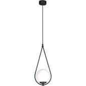 Kaja Neve Black lampa wisząca 1x40 W czarna K-4770