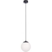 Kaja Savoy lampa wisząca 1x40 W biała-czarna K-4921