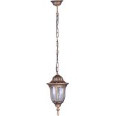 Kaja Vasco lampa wisząca zewnętrzna 1x60W czarna/złota K-5007H/NCZARNY/ZŁOTY