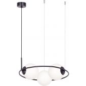 Kaja Parva lampa wisząca 3x40W czarna/biała K-5104