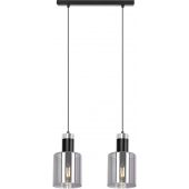 Kaja Brus lampa wisząca 2x40 W czarna K-5251