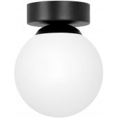 Kaja Inez lampa podsufitowa 1x10 W biała-czarna K-5360