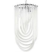 King Home Murano L lampa wisząca 3x40W chrom/przezroczysty JD9607-L.CHROM