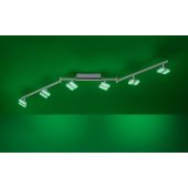 Leuchten Direkt Lola Smart Sabi lampa podsufitowa 6x4,5W stal 12086-55