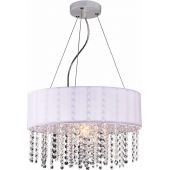 Outlet - Light Prestige Madryt lampa wisząca 1x60W biała LP-81458/1PWH