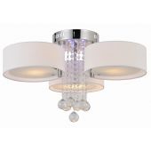 Light Prestige Gambela lampa podsufitowa 3x40W chrom/biała LP-991/3CWH