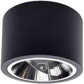 Light Prestige Camino lampa podsufitowa 1x9W LED czarna LP-1101/1SMBK