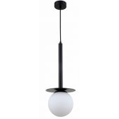 Light Prestige Roma lampa wisząca 1x40W czarna/biała LP-1345/1PBK