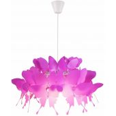 Light Prestige Farfalla lampa wisząca 1x60 W różowa LP-3439/1PDARKPINK