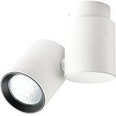 Light Prestige Boston 1 lampa podsufitowa 1x50W biała/czarna LP-741/1WWH/BK