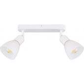 Light Prestige Malta lampa podsufitowa 2x40W biała LP-877/2WWH