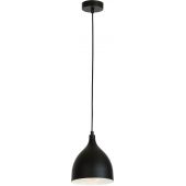 Luminex Noak lampa wisząca 1x60W czarny/biały 6221