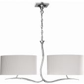 Mantra Eve lampa wisząca 4x20W chrom/biała 1130