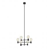 Markslöjd Capital lampa wisząca 6x60W czarna 107281