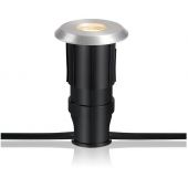 Markslöjd Garden 24 Decklight lampa najazdowa zewnętrzna 1x0,8W aluminium 107716