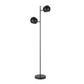 Markslöjd Edgar lampa stojąca 2x40 W czarna 107741