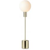 Markslöjd Uno lampa stołowa 1x20W złoty/biały 107765