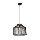 Markslöjd Capanna lampa wisząca 1x40 W czarna 108668