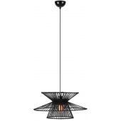 Markslöjd Duplici lampa wisząca 1x40W czarna 108784