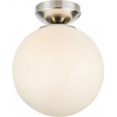 Markslöjd Stintino lampa podsufitowa 1x40 W biała-nikiel 109024