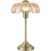 Markslöjd Kurage lampa stołowa 1x40 W antyczny mosiądz-bursztynowa 109180