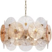 Maytoni Aster lampa wisząca 8x40 W złota MOD007PL-08G