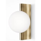 Maytoni Avant-garde kinkiet 1x25 W biały-mosiądz MOD324WL-01BS