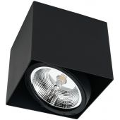 Milagro Plaza lampa podsufitowa 1x12W czarna ML4744